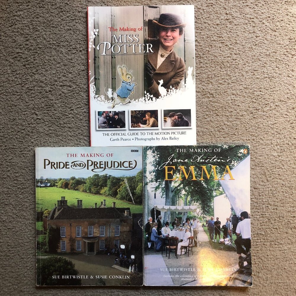 SOLD! LOT of 3 Movie / Costume Books, preowned